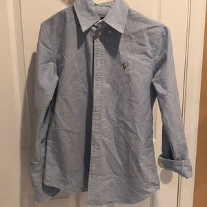 Ralph Lauren Custom Fit Cotton Oxford Shirt